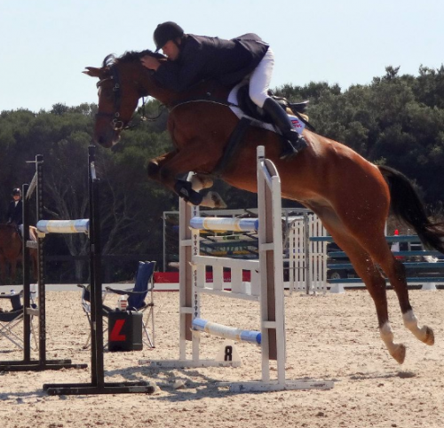 Wes and LH King Arthur in the 1.20m