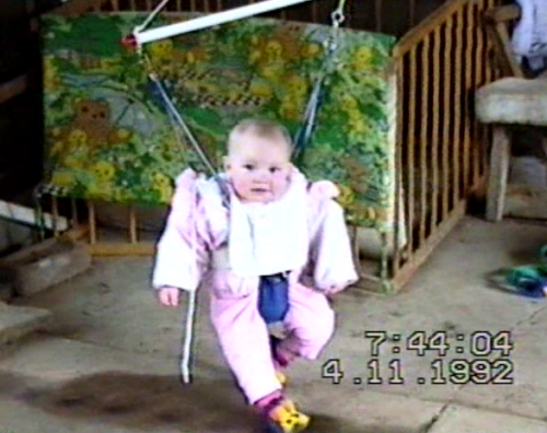 Tiffany hanging around at the stables