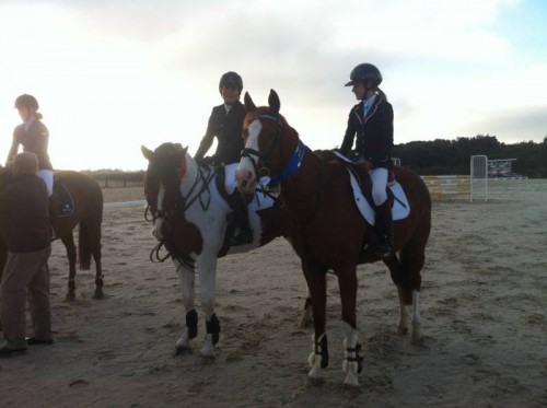 Mirrin and LH Brittany 1st Open 1.04m at Boneo Park
