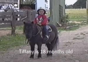 Tiffany at 18 mths old