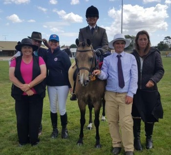 Barastoc Supreme Show Hunter winner Maddie Zammit on Blackwood Fire Fox