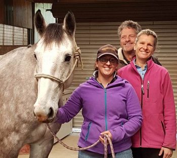 LH Rhonda goes to her new home Narelle Mc Fee
