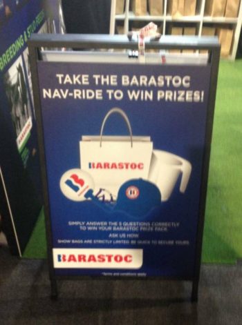 Every correct sheet recieves a Barastoc showbag of goodies