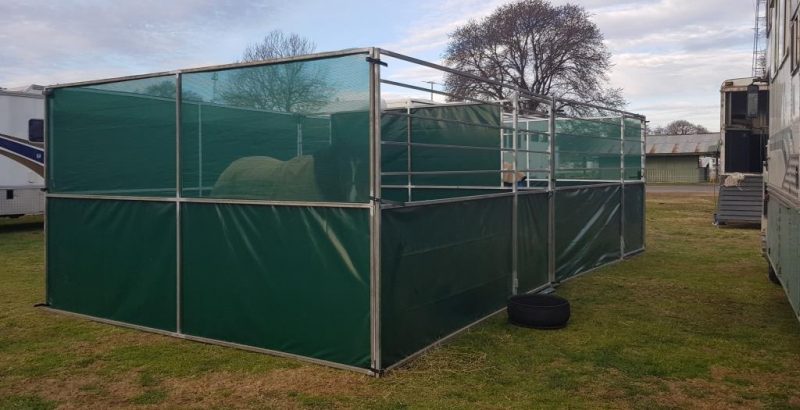 Team Joyce portable stables