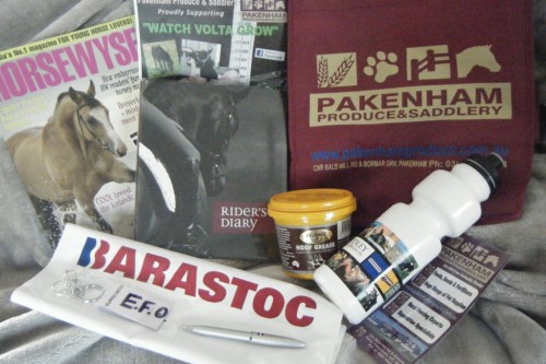 Prize for July hoof grease