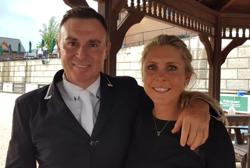 Team Joyce meet Sharn Wordley at Tyron International Equestrian Centre. This is Sharn & his lovely partner Lauren Balcomb